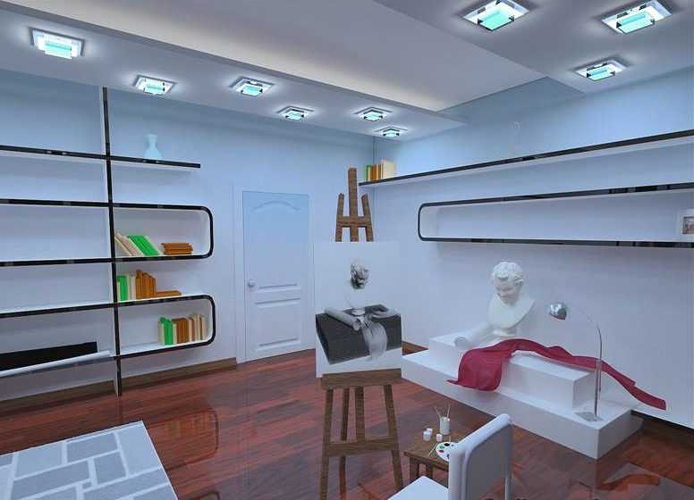 Как влияет светлая окраска стен на уровень освещенности в помещении