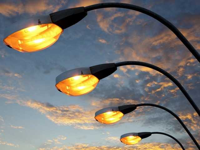 Уличное освещение светильниками РКУ